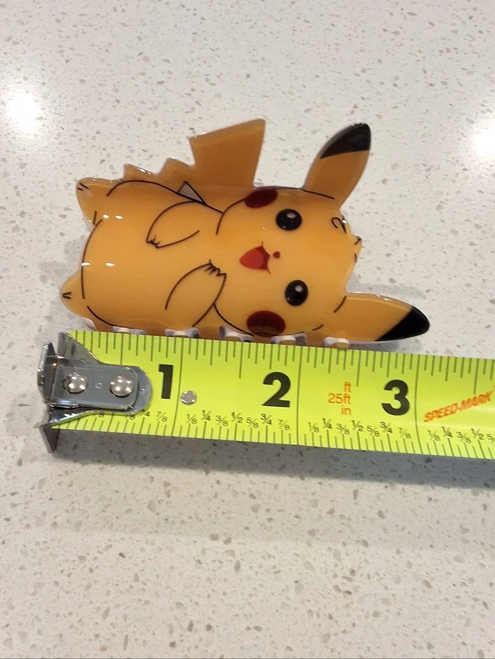 Pokemon Pikachu Hair Claw Hair Clip Hair Accesory, NEW